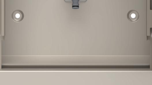 TRESOR closeup Restwasserableitung