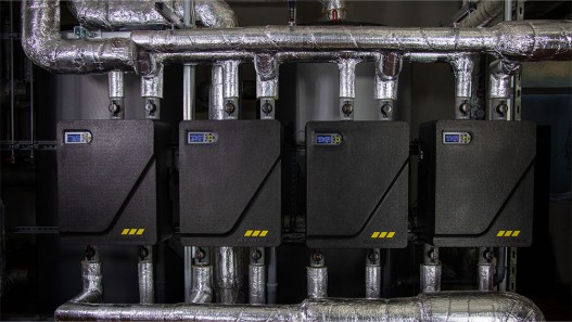 Frischwasserstationen als Kaskade von KEMPER