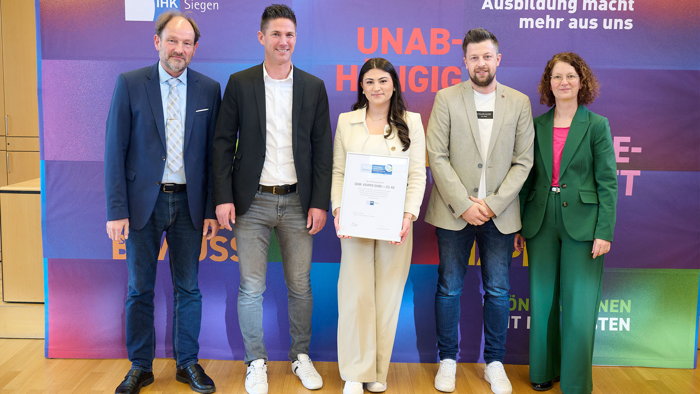 Gütesiegel Ausbildung Südwestfalen: