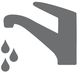 Trinkwasserhygiene Wasseraustausch Piktogramm