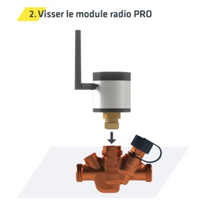 Passage à MULTI-THERM PRO – Visser le module radio MULTI-THERM PRO | Groupe Kemper