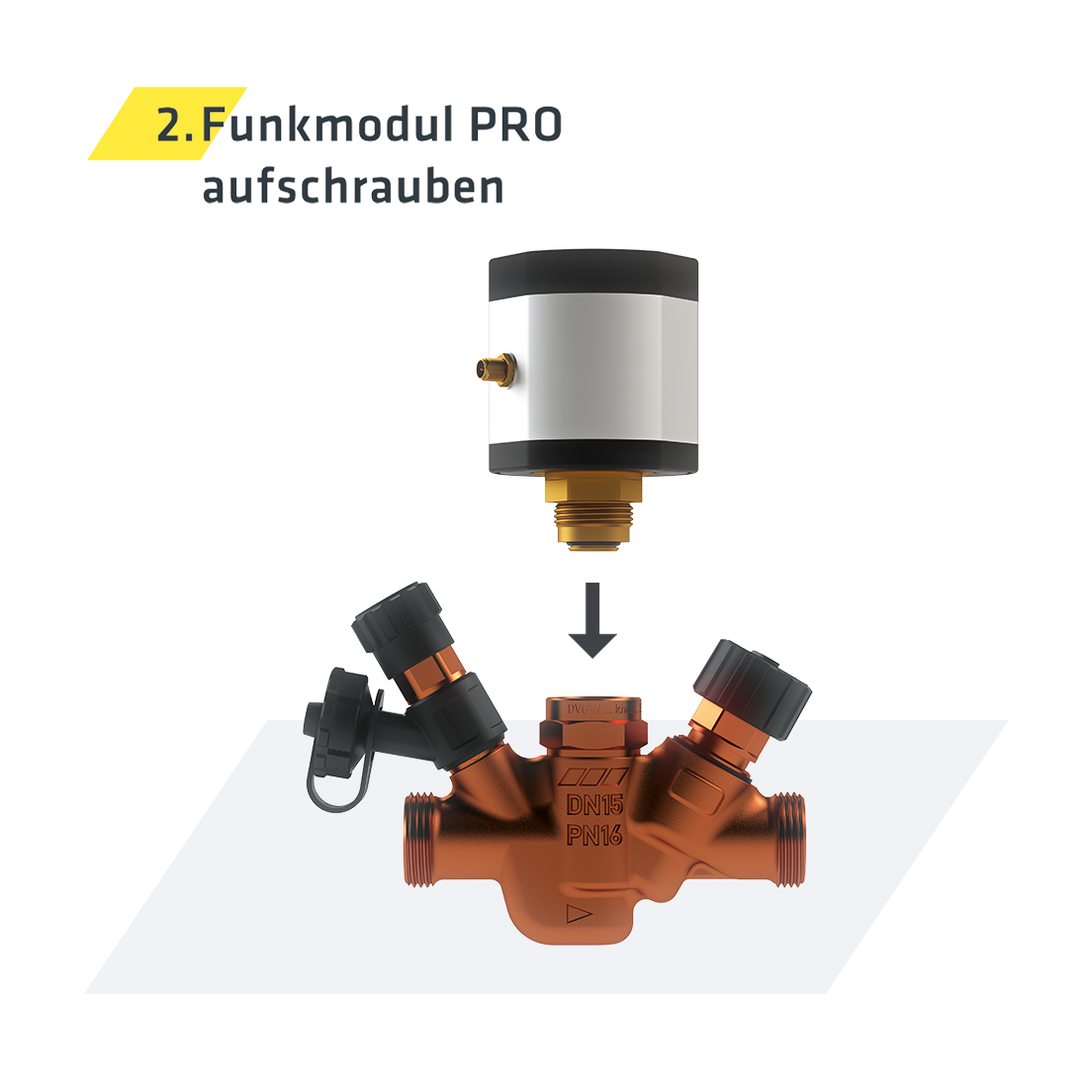 Upgrade Multi-Therm-Pro – Funkmodul Multi-Therm-Pro aufschrauben | Kemper Group