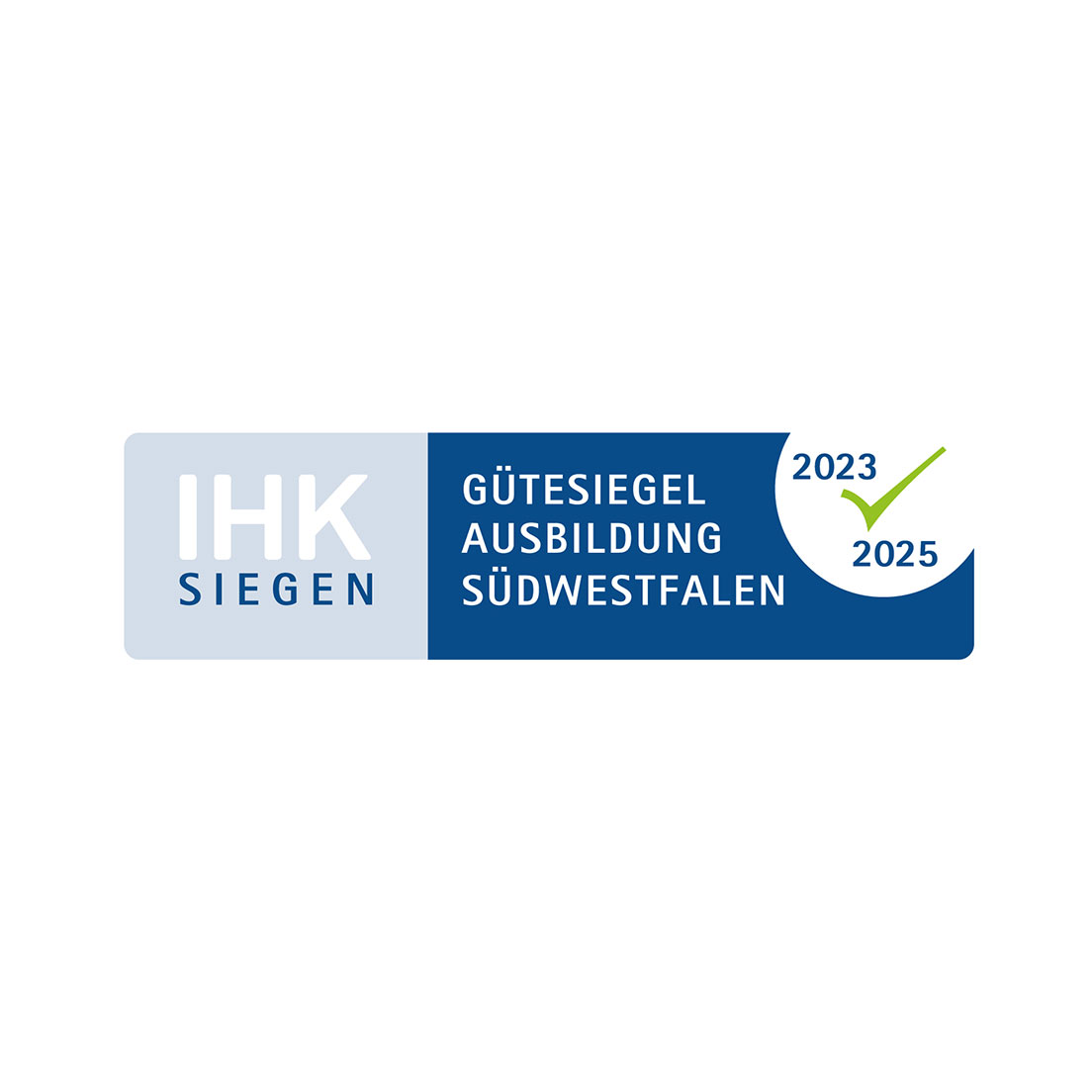 Gütesiegel Ausbildung 2023