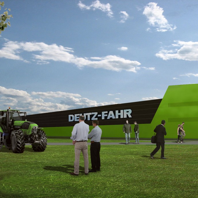 DEUTZ-FAHR tractors, Lauingen / Germany