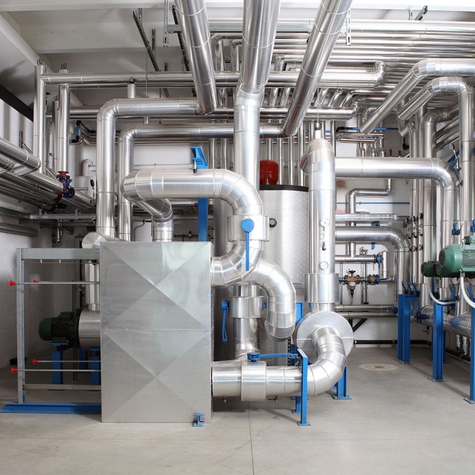 Cold water circulation: Internal heat loads in installation areas