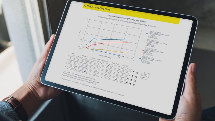 Bending data