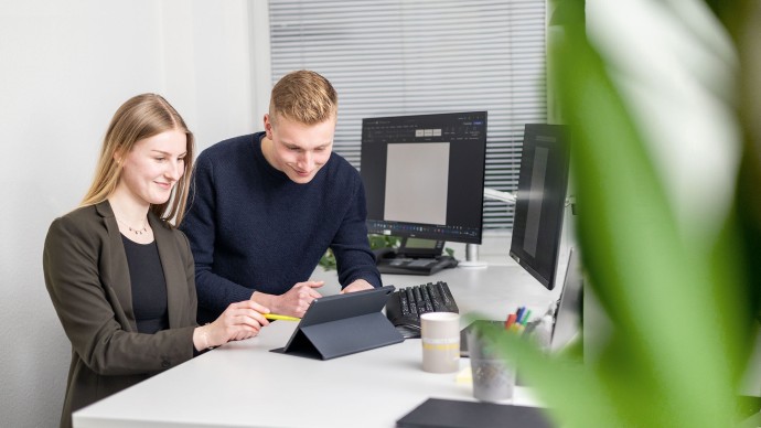 Collaborateurs à l&#39;usine