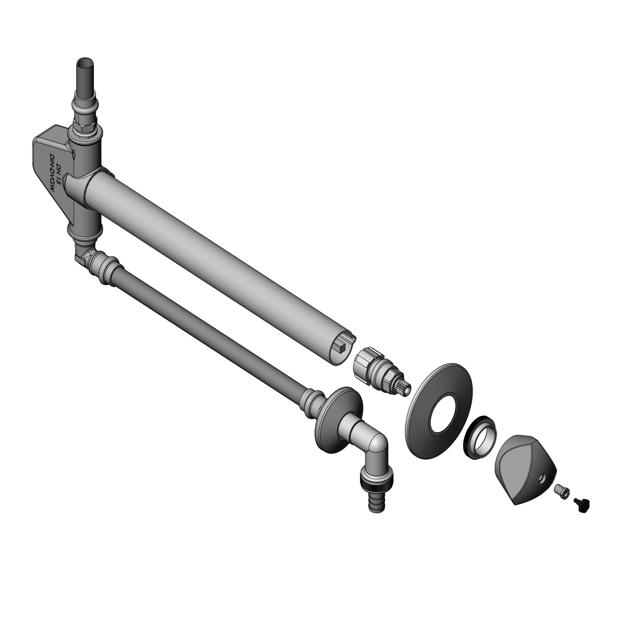 Robinet extérieur antigel Figures 570/571/572 (fabrication jusqu’en 1998)