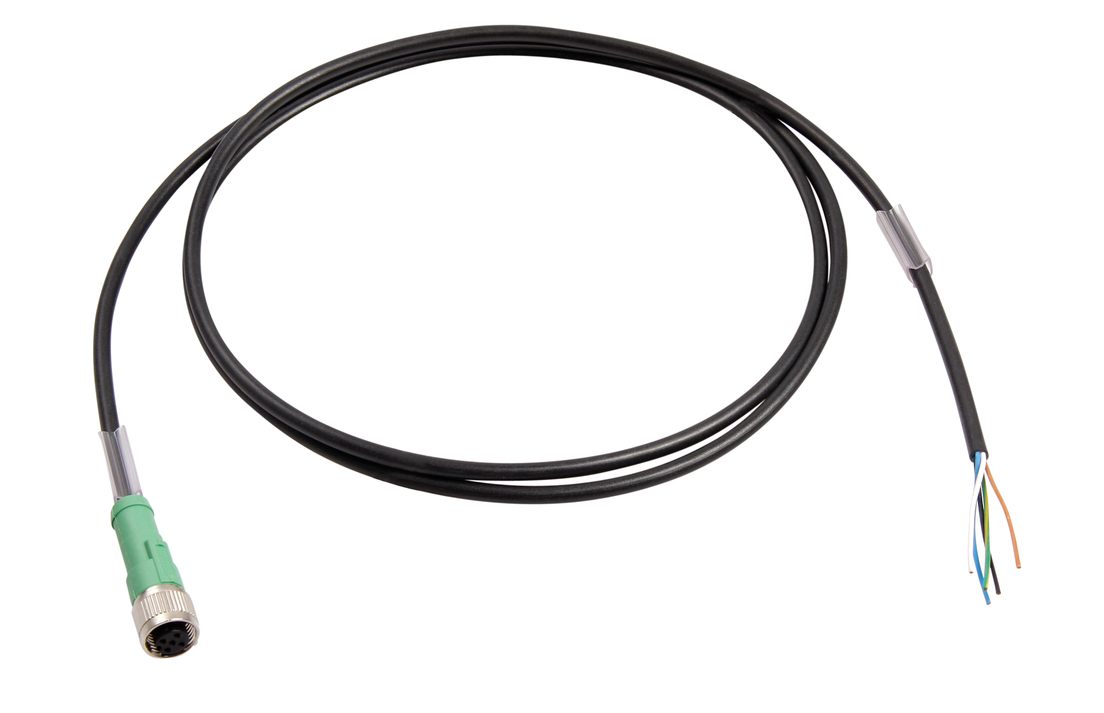 M12x1 cable with loose litz wires, figure 138 00 012
