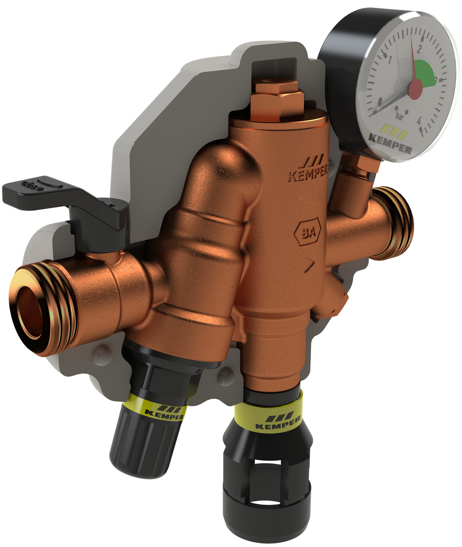 FILL-MATIC 4 combi filling valve type BA for heating systems, figure 365 0G