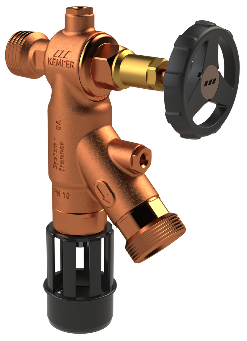 Vanne de sortie du disconnecteur BA pour catégorie de liquides 4, Figure 367 01 025