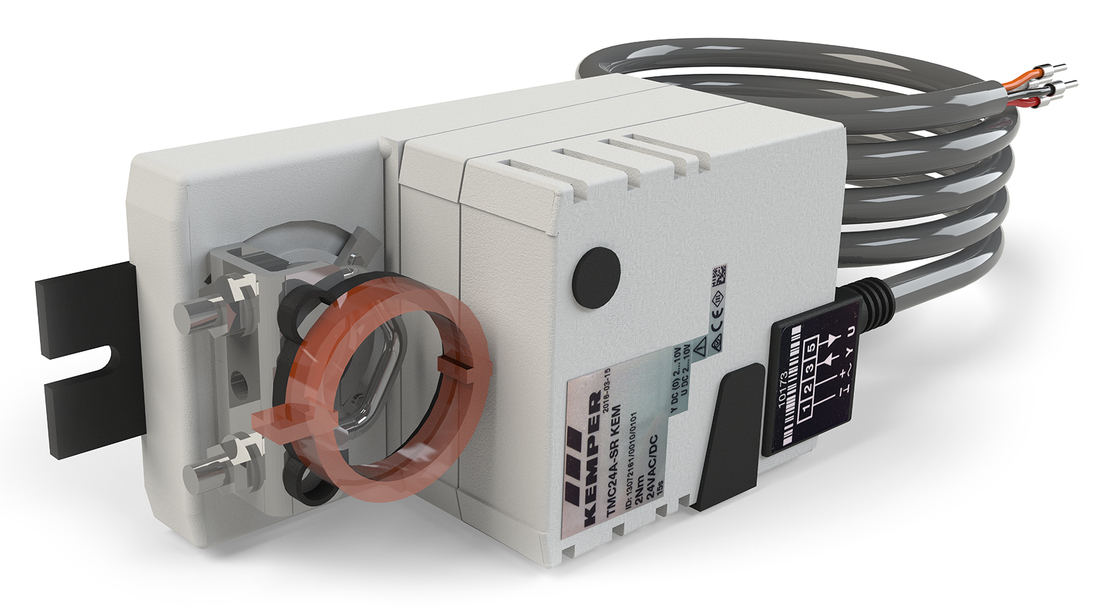 Servomotor TMC24A voor FK-5 DN 20 en DN 25, figuur 369 16 001