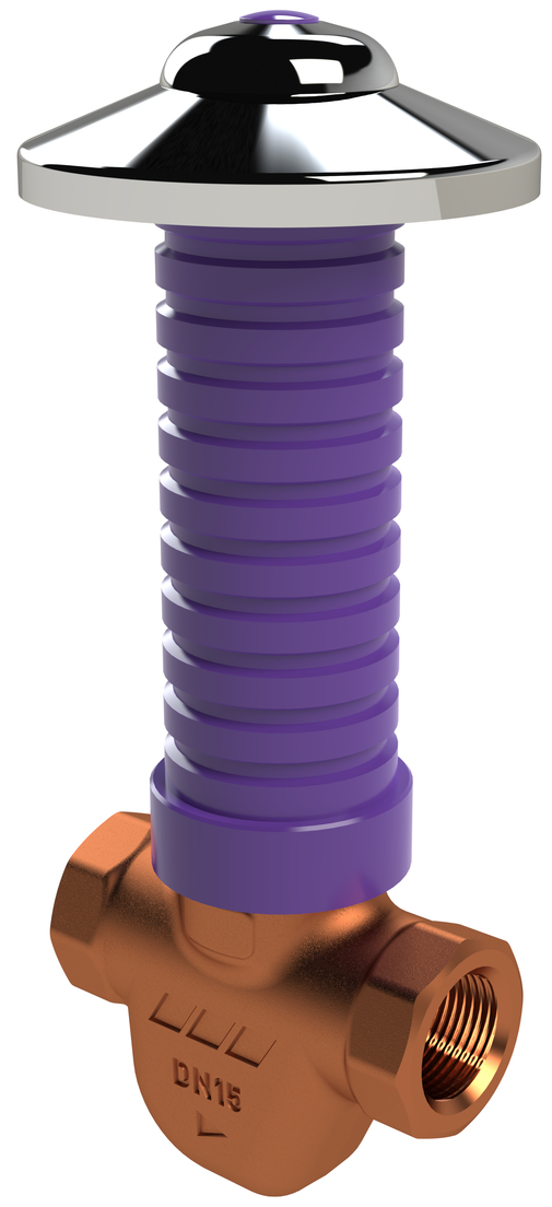 UP-ETA-THERM  thermostatic balancing valve, for flush-mounted installation, <br />62 °C - 64 °C, FPT, figure 540 62