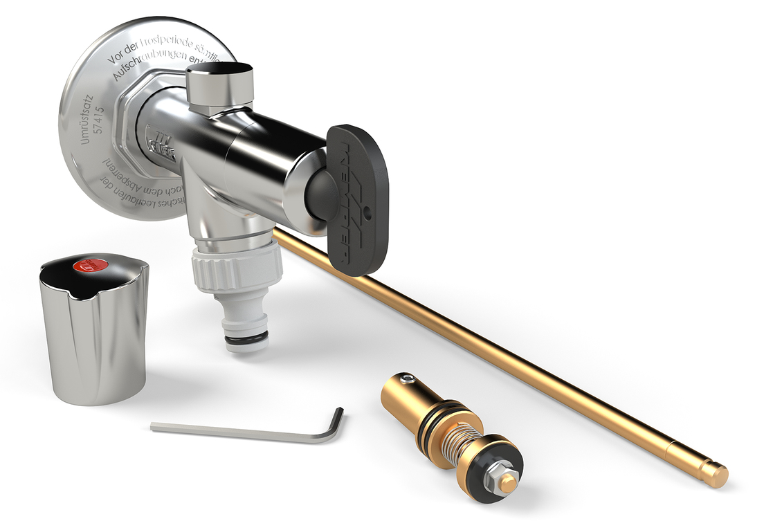 Kit completo prefabbricato (tutte le parti AP, compresi mandrino e cono) per la conversione da ottica 573/575 a ottica 574, Figura 574 15