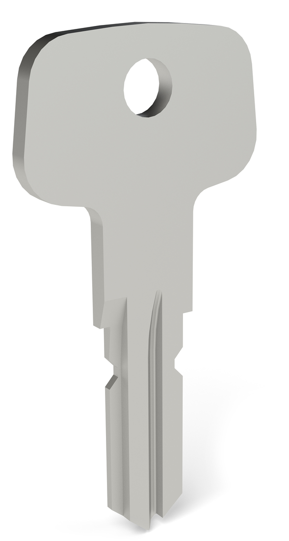 Demontageschlüssel für abschließbaren Bediengriff, Figur 575 01 003
