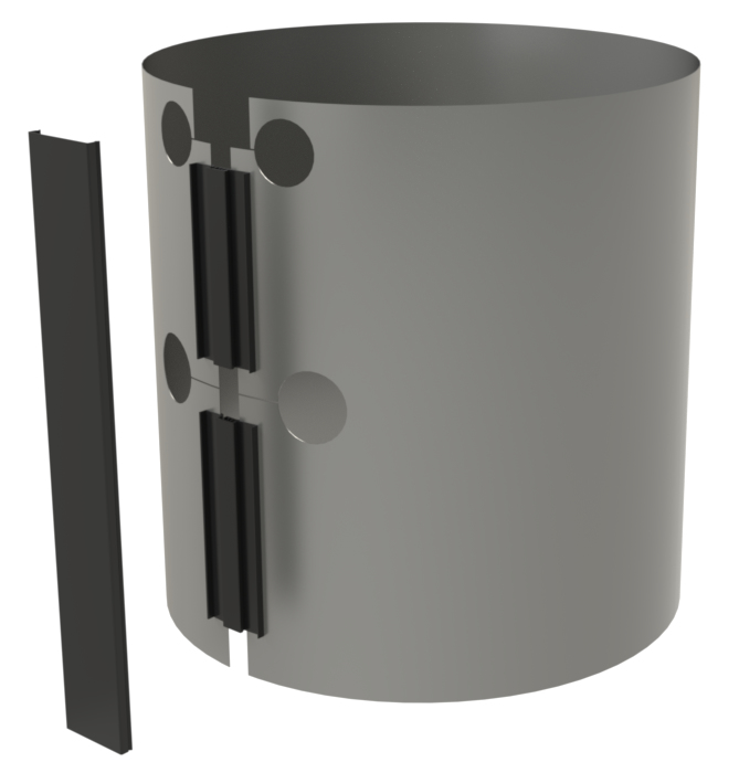 Skymantel für KHS CoolFlow Kaltwasserkühler, Figur 612 07