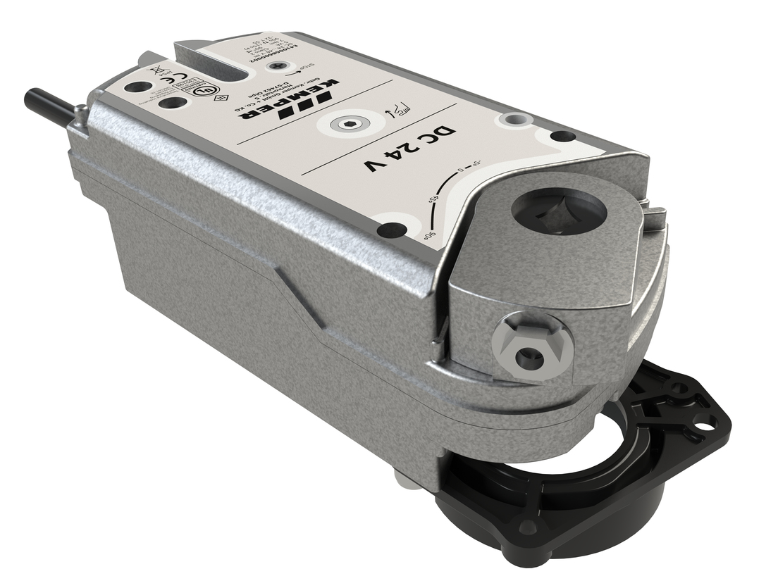 Servomotor met veerretour 24V voor KHS afsluiters, figuur 686 00 003/004