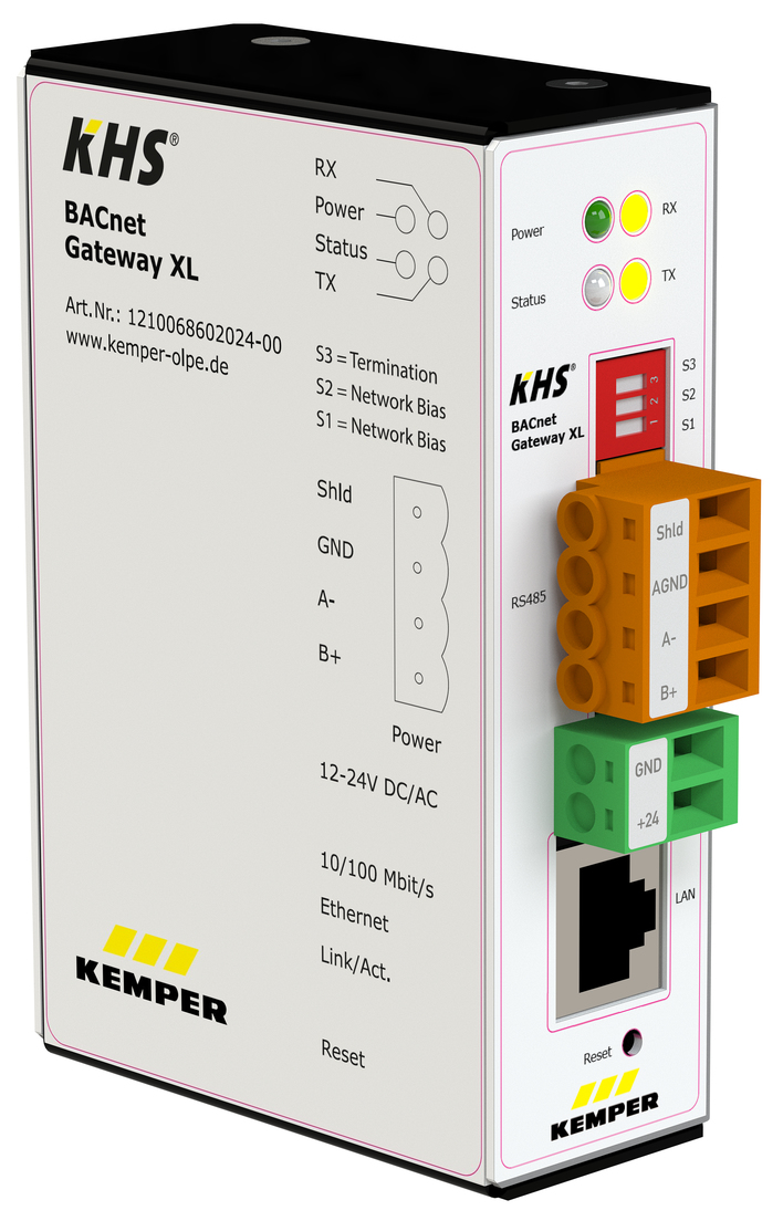 KHS BACnet Gateway XL für MASTER 2.0/2.1, Figur 686 02 024
