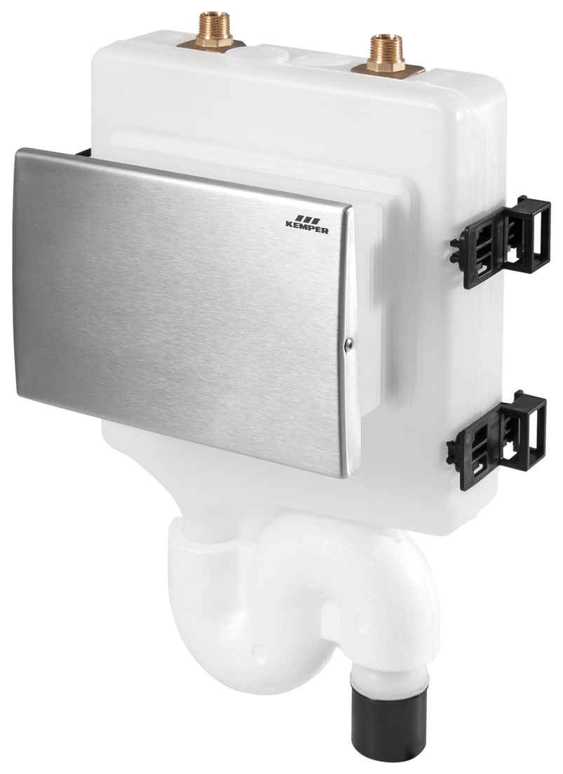 KHS HS2<sup>®</sup>, hygiene-flushing box, double port, incl. cover panel, figure 689 03 002