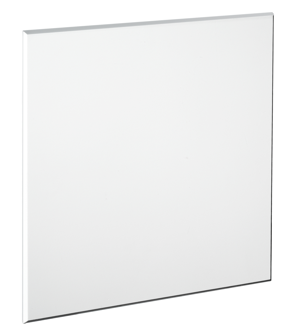 Abdeckplatte aus verzinktem Stahlblech, weiß, für Absperr-WZ-Kasten, Figur 870 00 008