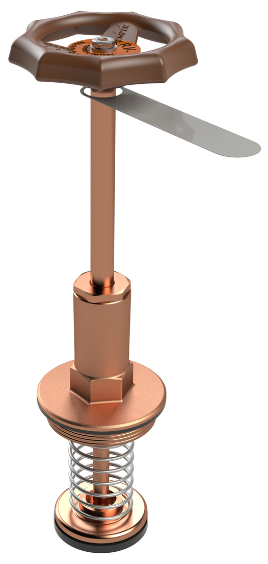 bonnet with check function for combined stop and check valve, figure E0101 137 00