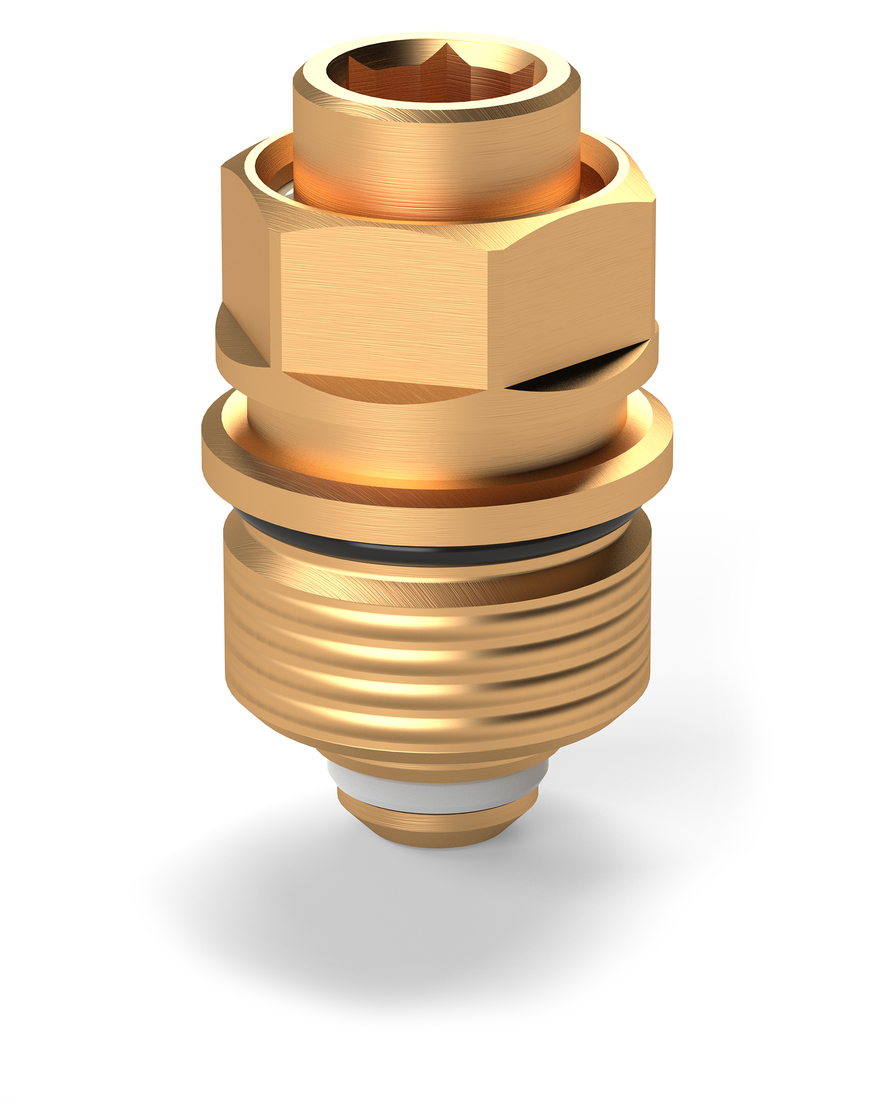 Ventiloverdel, regulering til MULTI-THERM termostatisk reguleringsventil, Figur E0109 140 00 003