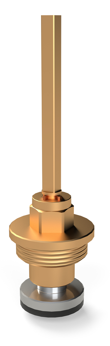 inner top part for flush-mounted valves (from 1985 to 1997) with shaft length to 80 mm, figure E0109 580 00