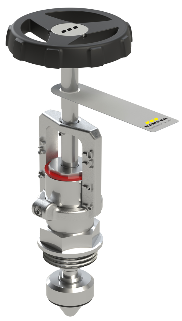 Partie supérieure en acier inoxydable pour vannes d'étranglement, Figure E0120 078 00